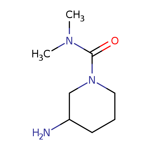 1-Piperidinecarboxamide, 3-amino-N,N-dimethyl-