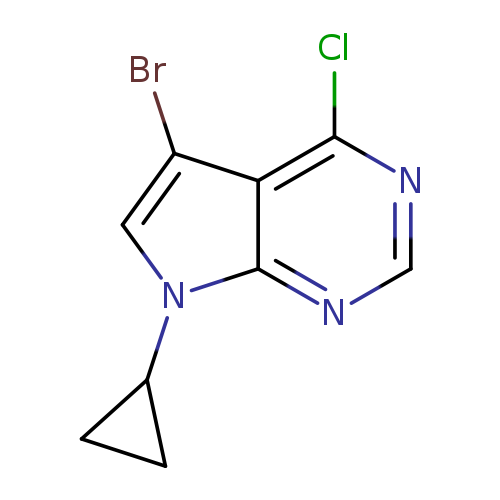 5-bromo-4-chloro-7-cyclopropyl-7H-pyrrolo[2,3-d]pyrimidine