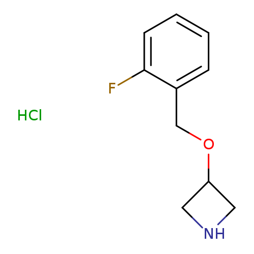 3-[(2-Fluorobenzyl)oxy]azetidine hydrochloride