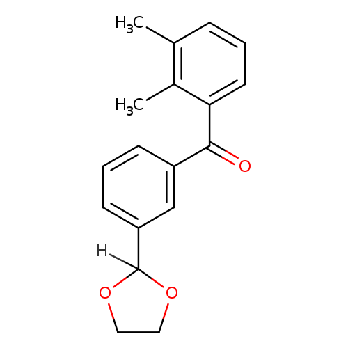 2,3-Dimethyl-3'-(1,3-dioxolan-2-yl)benzophenone