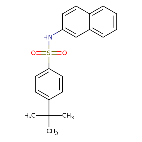 4-tert-butyl-N-(2-naphthyl)benzenesulfonamide