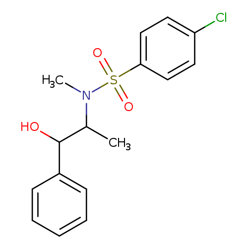 S-(4-chlorophenyl)-1-hydroxy-N-methyl-1-phenylpropane-2-sulfonamido