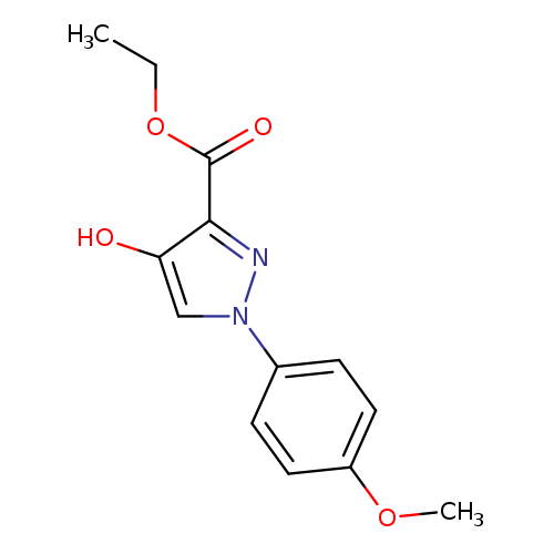 Ethyl 4-hydroxy-1-(4-methoxyphenyl)-1H-pyrazole-3-carboxylate