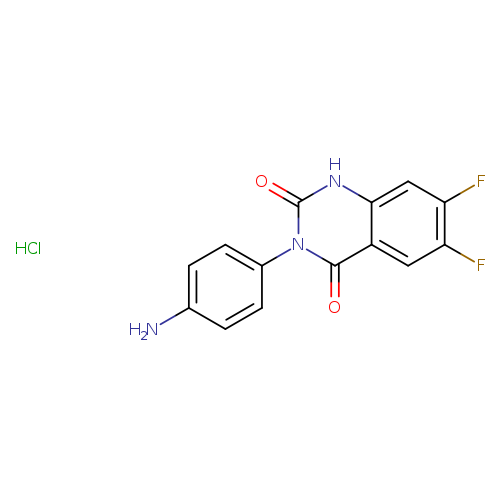 3-(4-AMinophenyl)-6,7-difluoroquinazoline- 2,4(1H,3H)-dione hydrochloride