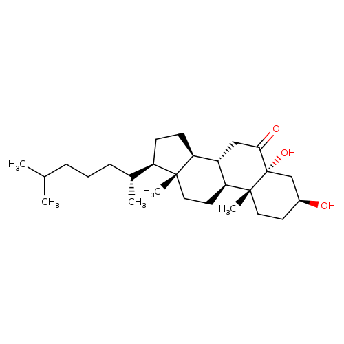 Cholestan-6-one, 3,5-dihydroxy-, (3β,5α)-
