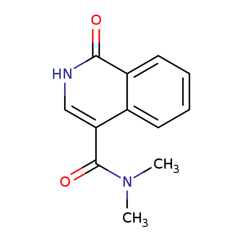 N,N-dimethyl-1-oxo-1,2-dihydroisoquinoline-4-carboxamide