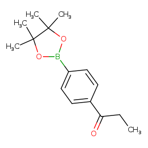 1-Propanone, 1-[4-(4,4,5,5-tetramethyl-1,3,2-dioxaborolan-2-yl)phenyl]-
