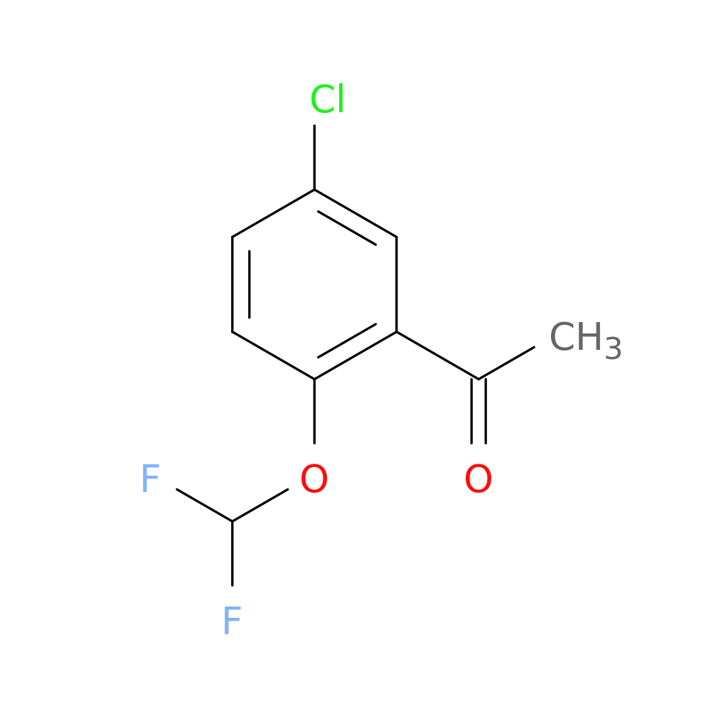 1-[5-chloro-2-(difluoromethoxy)phenyl]ethan-1-one