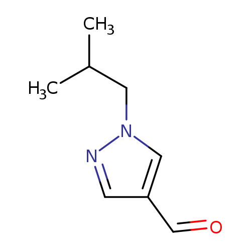 1H-Pyrazole-4-carboxaldehyde, 1-(2-methylpropyl)-