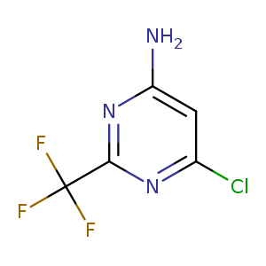 6-chloro-2-(trifluoromethyl)pyrimidin-4-amine