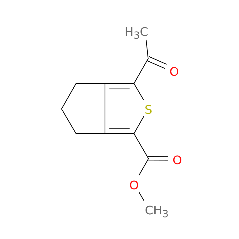 Methyl 3-acetyl-5,6-dihydro-4H-cyclopenta[c]thiophene-1-carboxylate