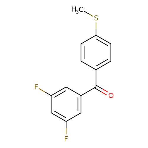 3,5-Difluoro-4'-(methylthio)benzophenone