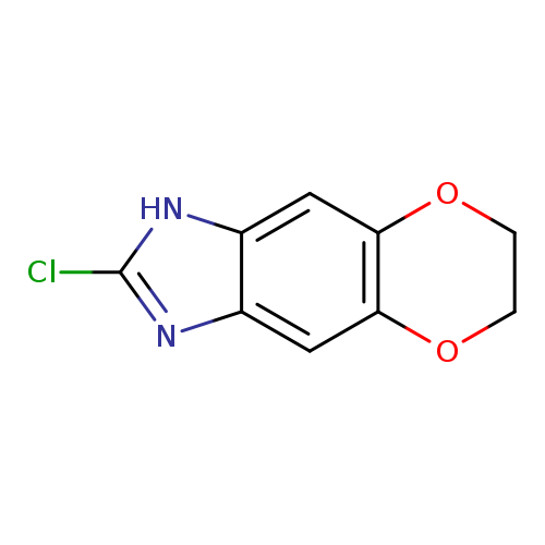5-chloro-10,13-dioxa-4,6-diazatricyclo[7.4.0.0,3,7]trideca-1(9),2,4,7-tetraene