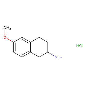 (6-methoxytetralin-2-yl)ammonium chloride