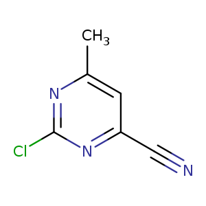 4-Pyrimidinecarbonitrile, 2-chloro-6-methyl-