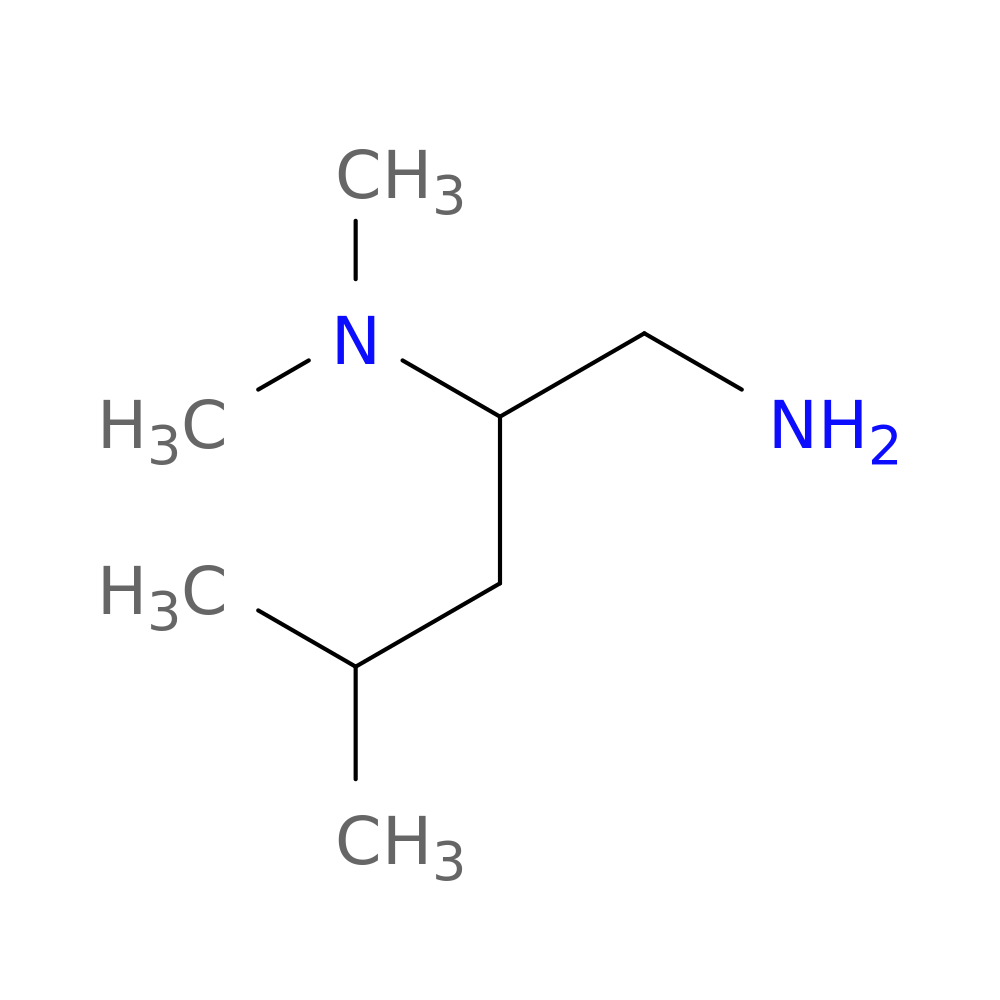 (1-Amino-4-methylpentan-2-yl)dimethylamine