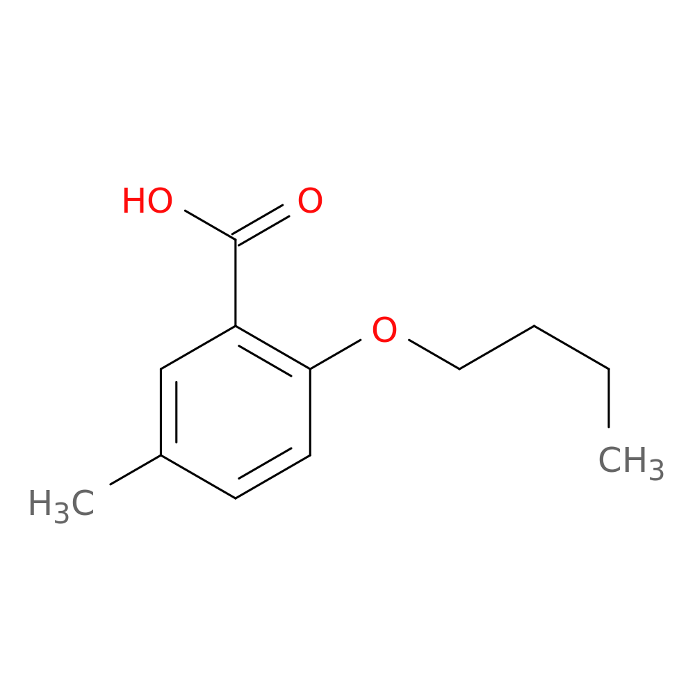 2-n-Butoxy-5-methylbenzoic acid