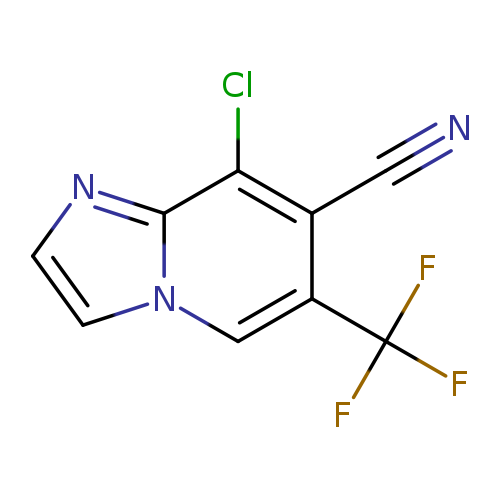 8-Chloro-6-(trifluoromethyl)imidazo[1,2-a]pyridine-7-carbonitrile