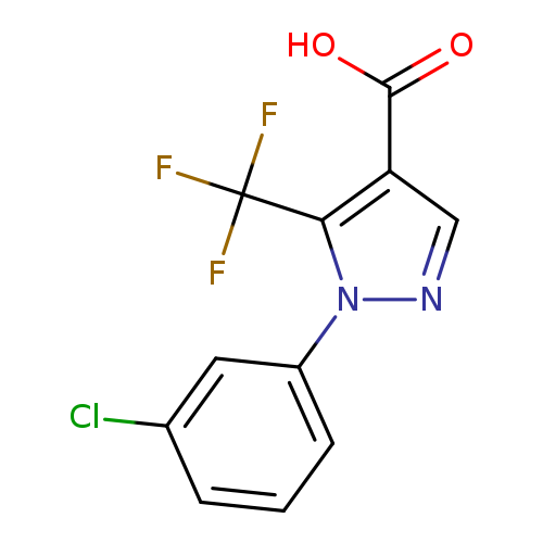 1-(3-Chlorophenyl)-5-(trifluoromethyl)-1h-pyrazole-4-carboxylic acid
