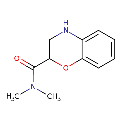 N,N-dimethyl-3,4-dihydro-2H-1,4-benzoxazine-2-carboxamide