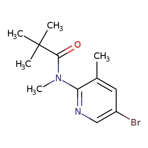 Propanamide, N-(5-bromo-3-methyl-2-pyridinyl)-N,2,2-trimethyl-