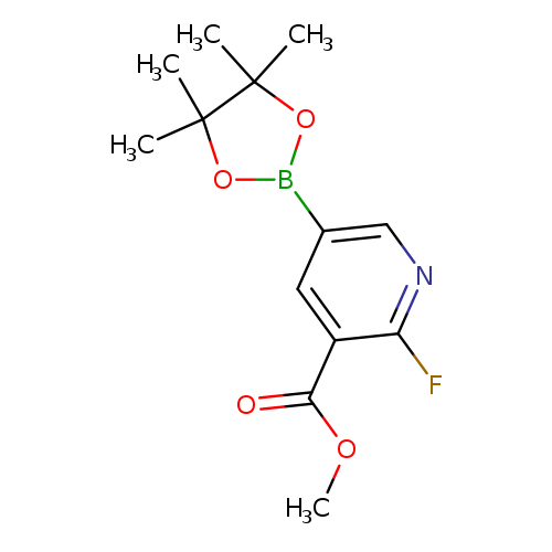 Methyl 2-fluoro-5-(tetramethyl-1,3,2-dioxaborolan-2-yl)pyridine-3-carboxylate