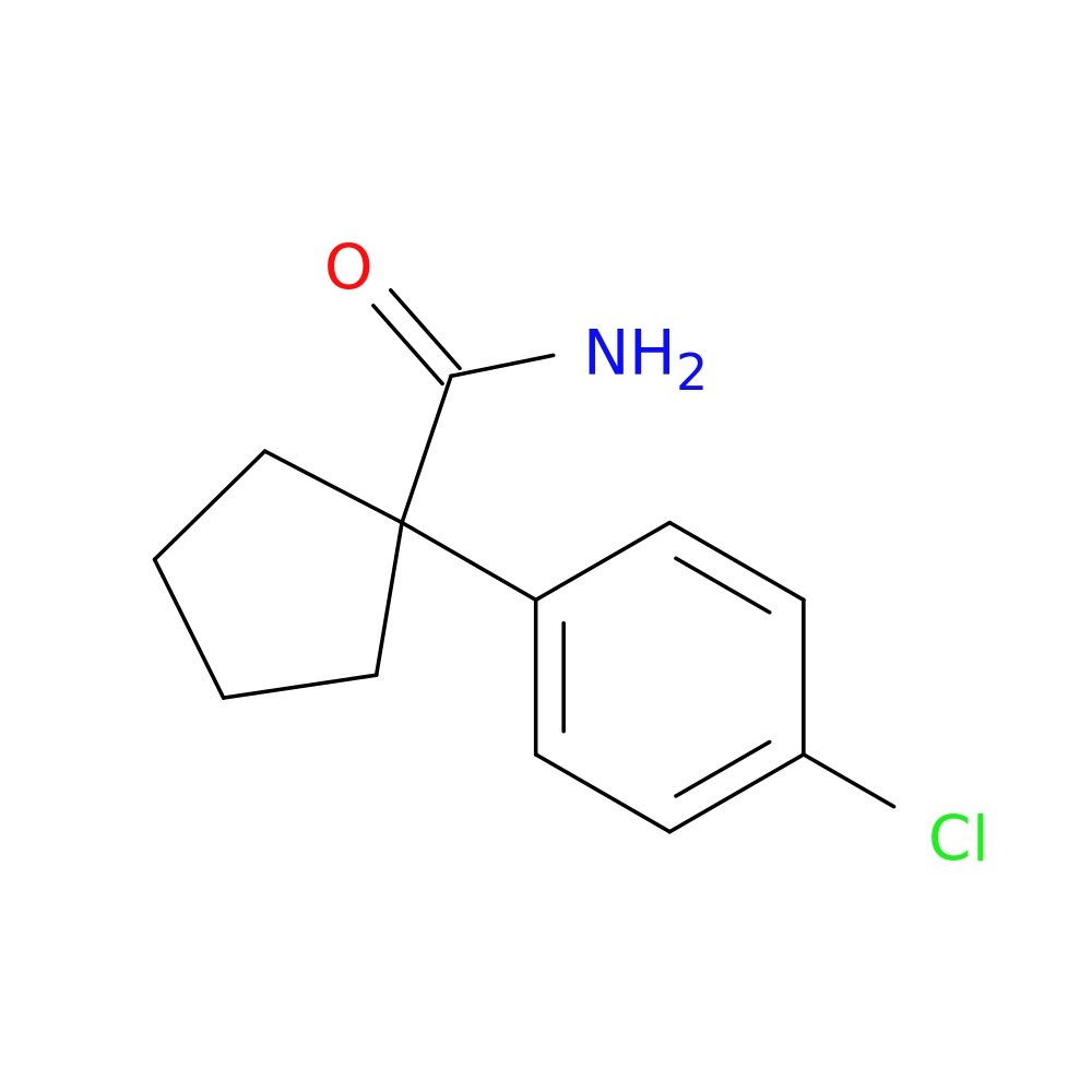 1-(4-Chlorophenyl)cyclopentanecarboxamide