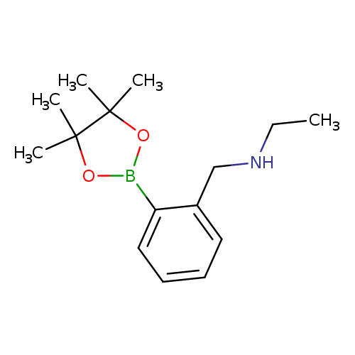 2-(Ethylaminomethyl)phenylboronic acid, pinacol ester