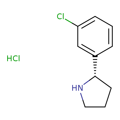 (S)-2-(3-Chlorophenyl)pyrrolidine hydrochloride