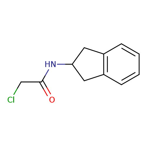 2-Chloro-N-(2,3-dihydro-1H-inden-2-yl)acetamide