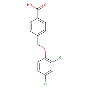 4-((2,4-Dichlorophenoxy)methyl)benzoic acid