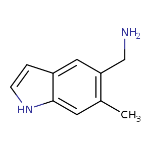 (6-Methyl-1h-indol-5-yl)methanamine