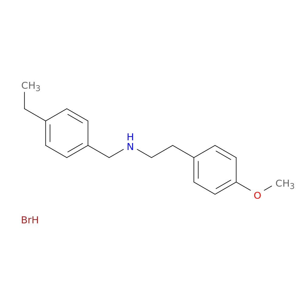 N-(4-ethylbenzyl)-2-(4-methoxyphenyl)ethanamine hydrobromide