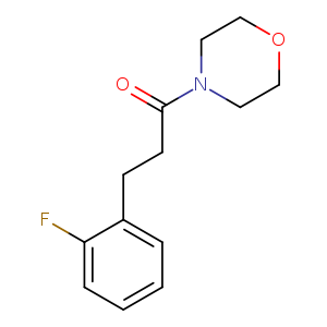 3-(2-fluorophenyl)-1-(morpholin-4-yl)propan-1-one