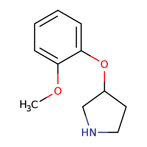3-(2-Methoxyphenoxy)pyrrolidine