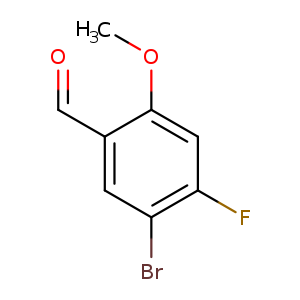 Benzaldehyde, 5-bromo-4-fluoro-2-methoxy-