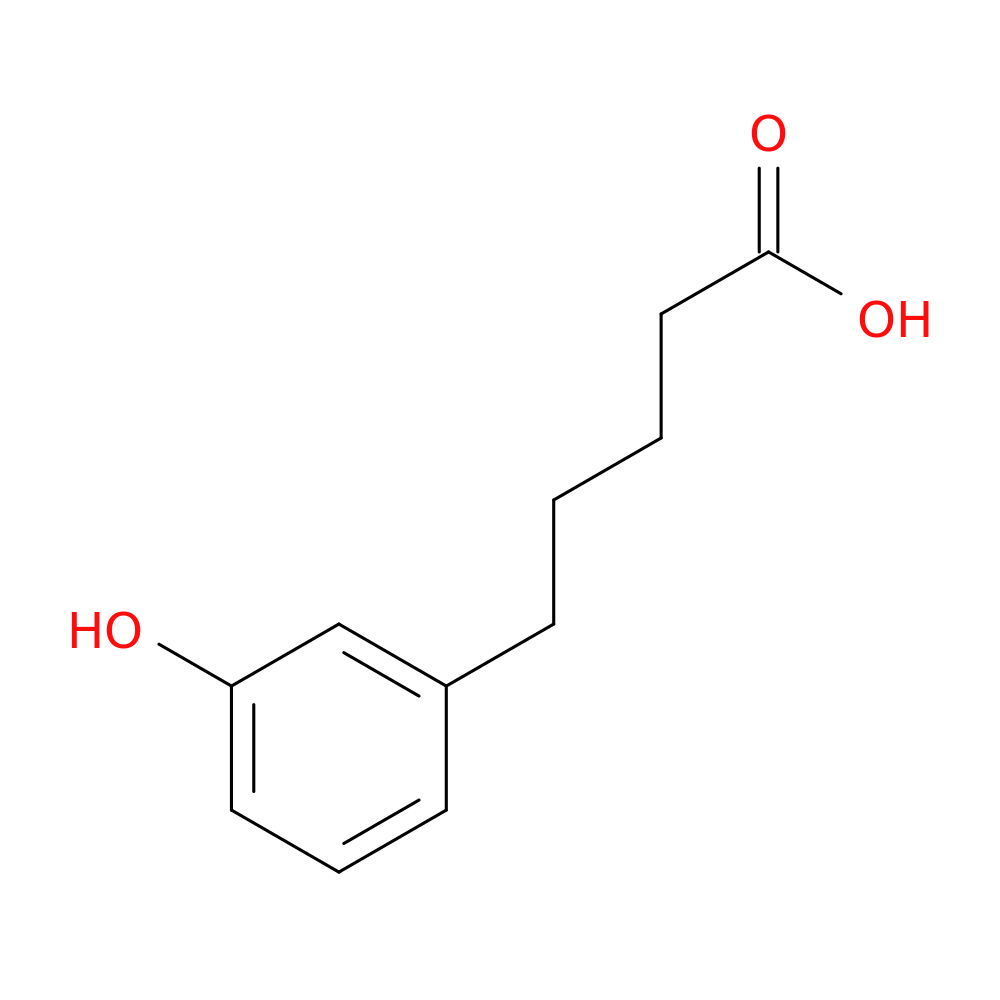 5-(3-Hydroxyphenyl)pentanoic acid