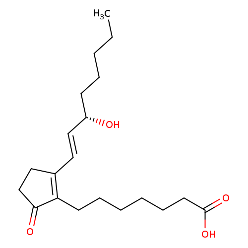 (13E,15S)-15-Hydroxy-9-oxoprosta-8(12),13-dien-1-oic acid