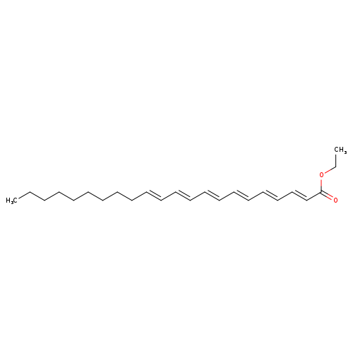 ethyl (2E,4E,6E,8E,10E,12E)-docosa-2,4,6,8,10,12-hexaenoate