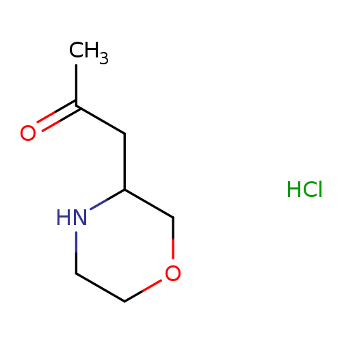1-(Morpholin-3-yl)propan-2-one hydrochloride