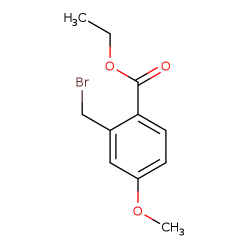Benzoic acid, 2-(bromomethyl)-4-methoxy-, ethyl ester