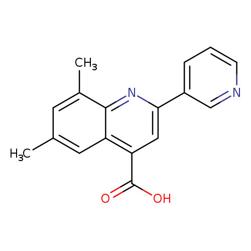 6,8-Dimethyl-2-pyridin-3-ylquinoline-4-carboxylic acid