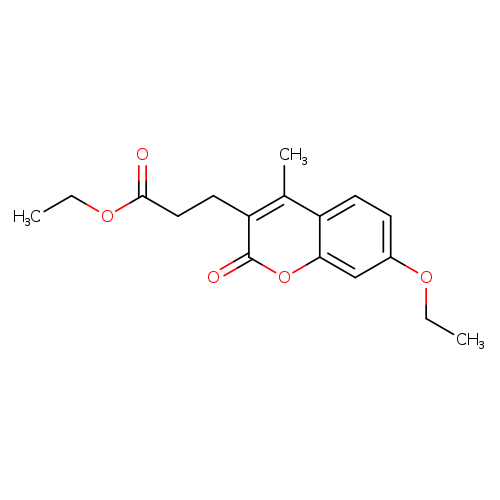 Ethyl 3-(7-ethoxy-4-methyl-2-oxochromen-3-yl)propanoate