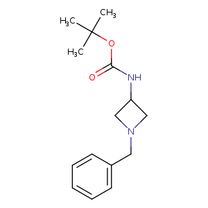 Carbamic acid, N-[1-(phenylmethyl)-3-azetidinyl]-, 1,1-dimethylethyl ester