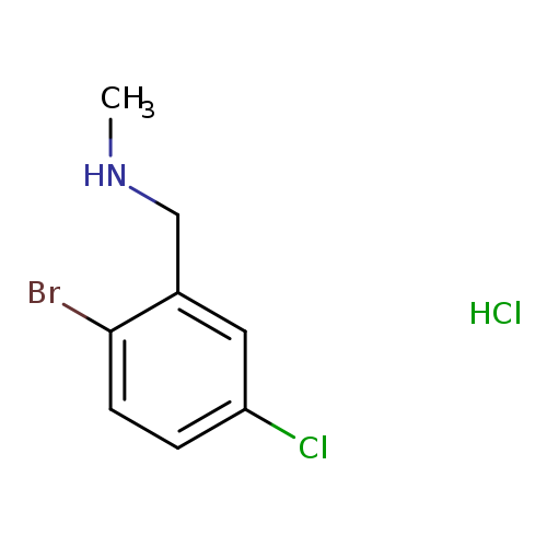 [(2-bromo-5-chlorophenyl)methyl](methyl)aminehydrochloride