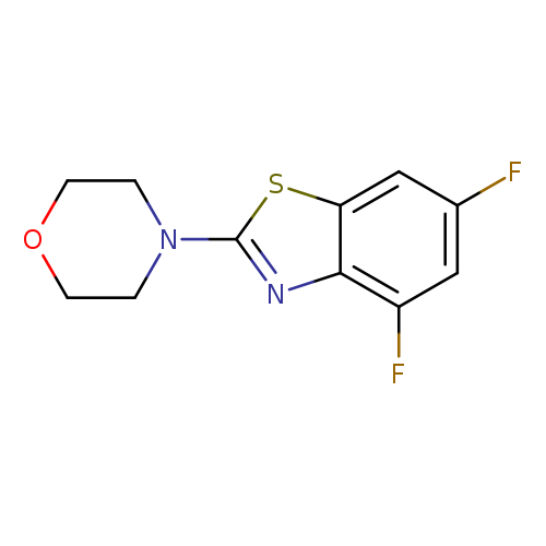 4,6-difluoro-2-(morpholin-4-yl)-1,3-benzothiazole
