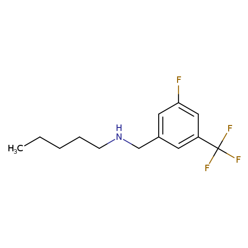 {[3-Fluoro-5-(trifluoromethyl)phenyl]methyl}(pentyl)amine