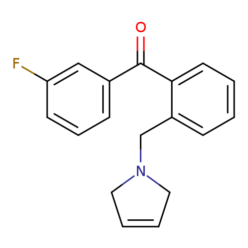 (2-((2,5-Dihydro-1H-pyrrol-1-yl)methyl)phenyl)(3-fluorophenyl)methanone