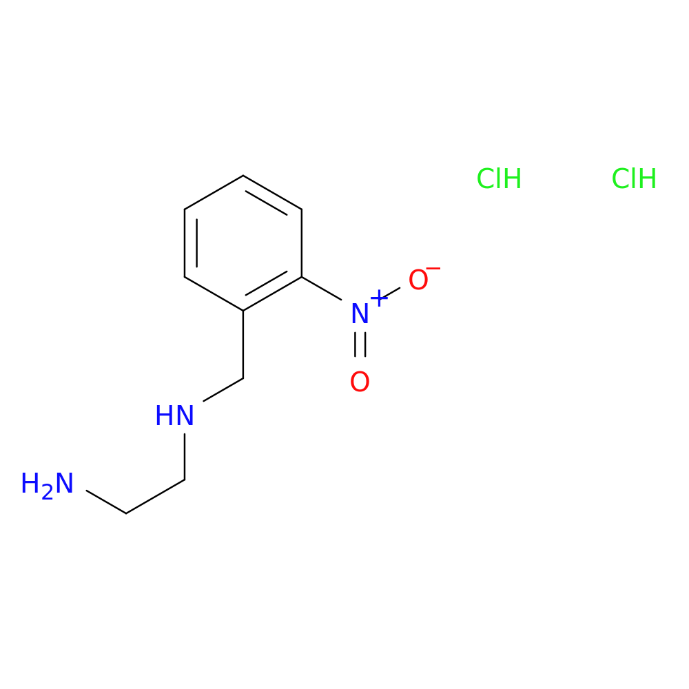 N1-(2-nitrobenzyl)ethane-1,2-diamine dihydrochloride