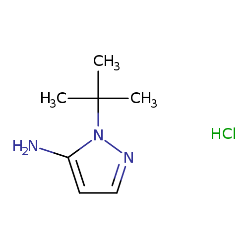 1-tert-butyl-1H-pyrazol-5-amine hydrochloride